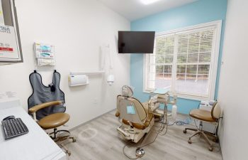 Treatment room at Buford Family Dental