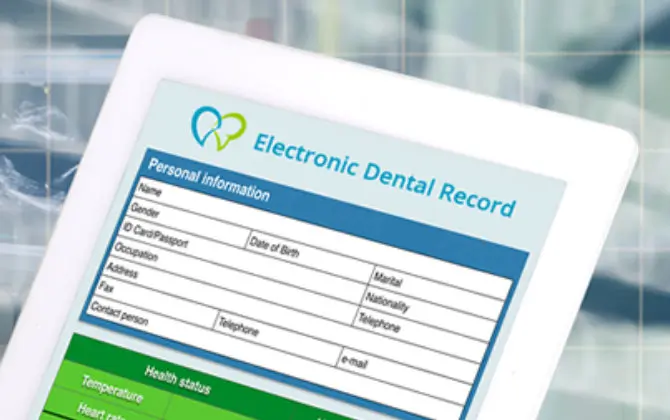 electronic dental record